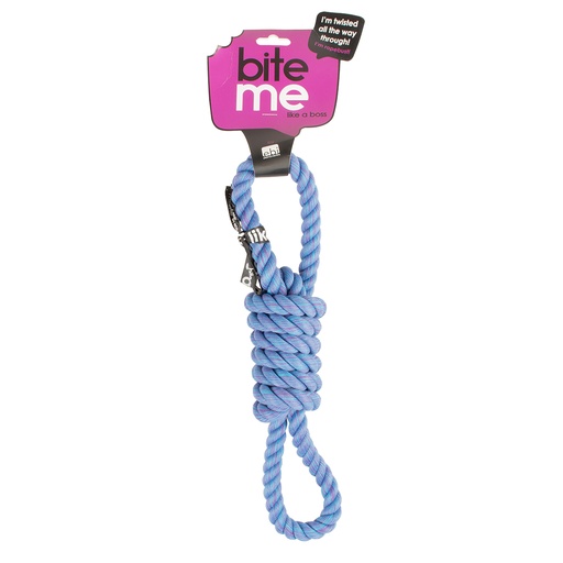 [305/481813] 'Tug life' speeltouw 2 lussen 52x10x10cm blauw