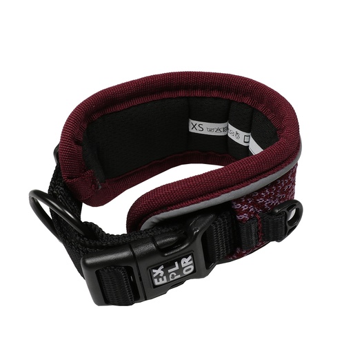 [14148] Ultimate Fit Control halsband Fashion M - 39-44cm plum purple