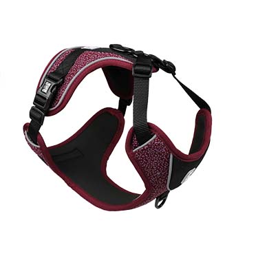 [14213] Ultimate Fit No-Pull harnas Fashion M - 40-49cm - 49-65cm plum purple