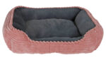 [021 0896] Boon divan corduroy 50 x 40cm  roze/grijs