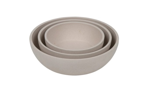 [5353] District 70 BAMBOO Dog Bowl - Large - Merengue
