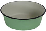 [020 7816] Boon eetbak RVS pawprint 16cm/940ml mintgreen
