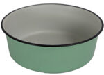 [020 7817] Boon eetbak RVS pawprint 20cm/1900ml mintgreen