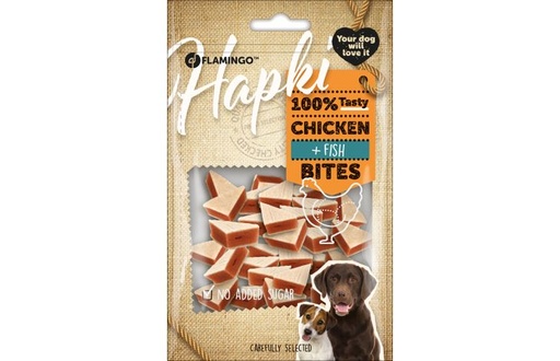 [523097] SNACK ZERO RAWHIDE STAAFJES MET KIP & PINDAKAAS 12,5CM 40GR / 3 ST 120GR