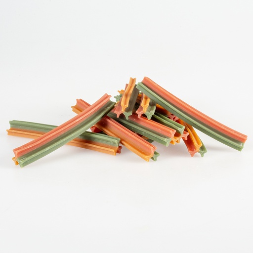 [15441] Garden Bites triple vegan sticks XL - 25cm - 3pcs Meerkleurig