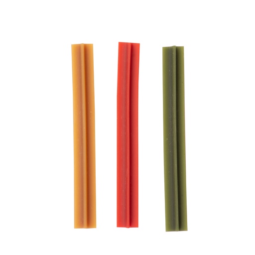[15452] Garden Bites dental sticks XL - 25cm - 3pcs Meerkleurig