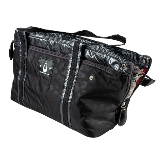 [14326] Paris Pet Bag Sporty 39x19x26cm - max. 5kg zwart