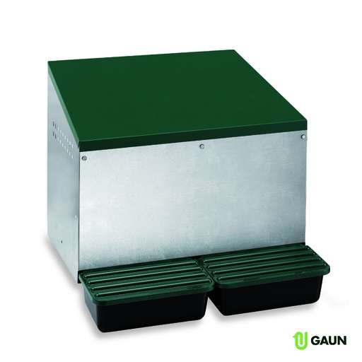 [310072] # LEGBAK JULIE METAAL 2 NESTEN OUTDOOR GROEN 53,3x50,2x42CM