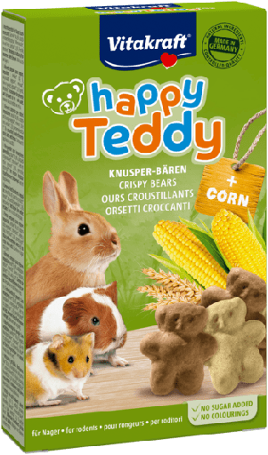 [25135] V* Vitakraft Happy Teddy 75 gr knaagdieren