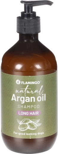 [523400] NATUURLIJKE SHAMPOO MET ARGAN OLIE VOOR LANGHARIGE RASSEN 500ML