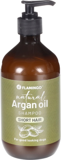 [523401] NATUURLIJKE SHAMPOO MET ARGAN OLIE VOOR KORTHARIGE RASSEN 500ML