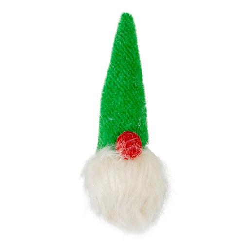 [14661] Xmas Crackle kabouter 5x5,5x18cm groen