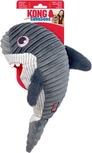 [020 1838] Kong hond cuteseas rufflez shark m/l