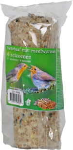 [021 6906] Boon vetstaaf met meelwormen 350 gram