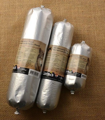 [CS54269] Carnis Gestoomde Worst Konijn 800 gram