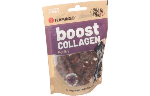 [523672] BOOST STUKJES MET KIP EN COLLAGEEN 60GR