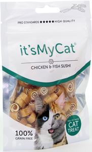 [IMC45520] its My Cat Treat Chicken & Fish Sushi 50gr
