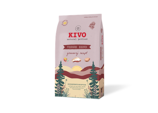 [6060] KIVO brok verse eend graanvrij 14 kg