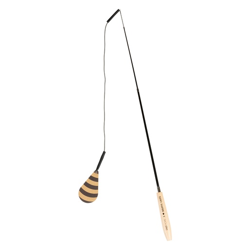 [408/481929] CONNOR - Telescopische vlieghengel -3 prooien 48x2,5x2,5cm beige/zwart