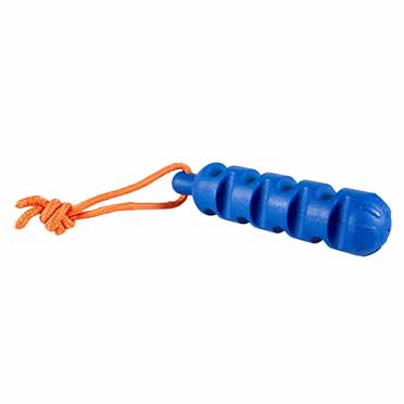 [303/485606] Hondenspeeltje GROOVY GRIP 40x5,7x5,7cm blauw/oranje