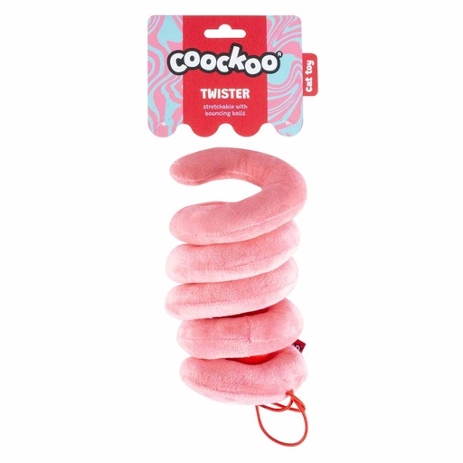 [408/485316] Kattenspeeltje TWISTER 36x10x10cm roze
