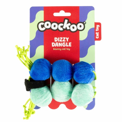 [408/485354] Balletjes DIZZY DANGLE 60x4x4cm blauw/groen