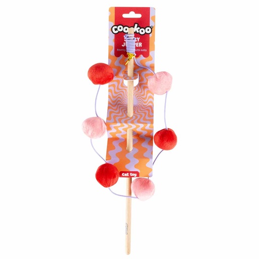 [408/485644] Kattenhengel JOLLY JUMPER 40x4x4cm rood/roze