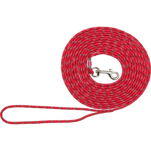 [19930] Junior Puppy Sleeplijn, rond XXS–XS 4 m/ø 4 mm Rood