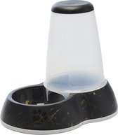 [307293001] A8118 LOOP FOOD STORE LARGE 3L MARBLE ZWART/GOUD