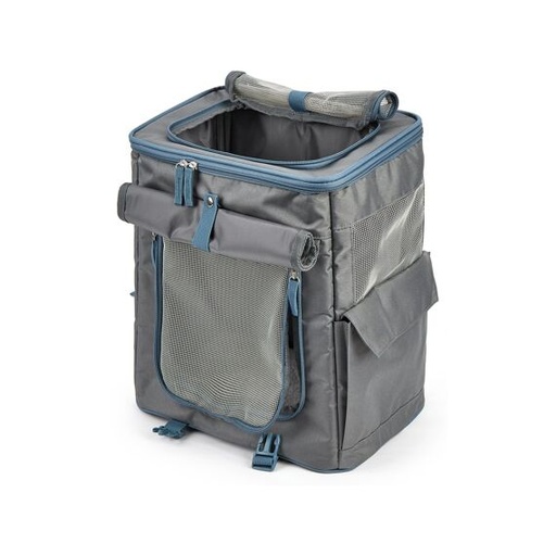 [311906000] DCF18835 TRANSPORT RUGZAK GRIJS/BLAUW 34*24*40CM FOFOS