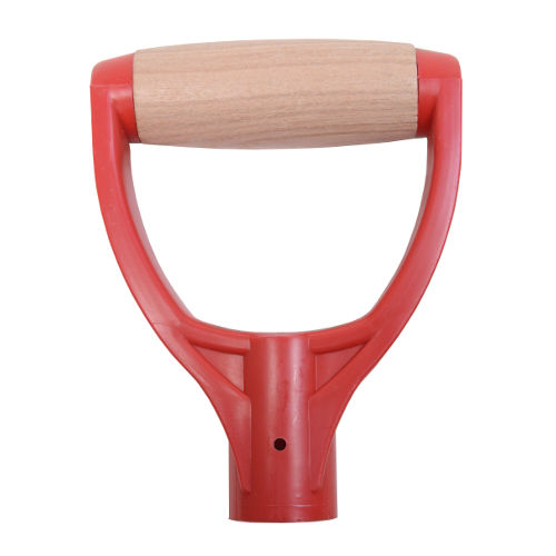 [F121] D-handvat kunststof, met houtrol Diameter (gat 29mm.