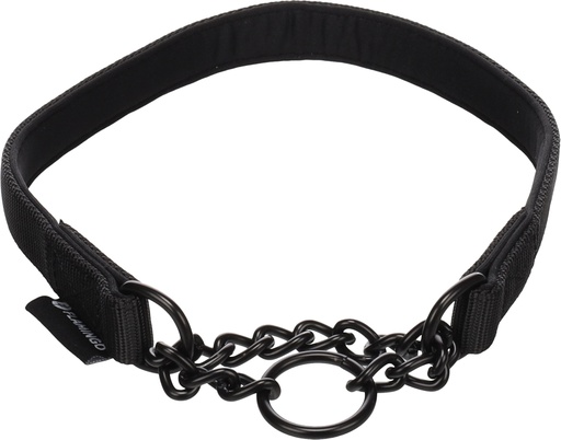 [524758] Hond Anti-trek halsband Trero Zwart XXL 58-65cm 25mm