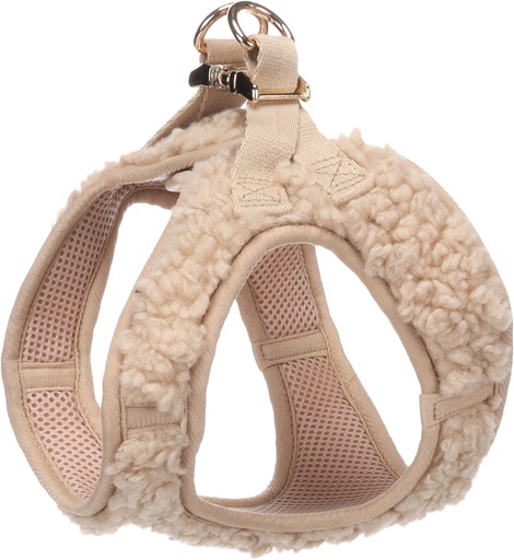 [524233] Hond Harnas Step&Go Pookie Beige M 30-35cm 41-44cm