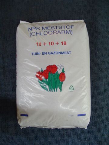[18039] * NPK 12 10 18  chl.arm 25 kg (250M2)
