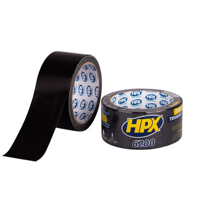 [CB5010] DUCT tape / reparatietape ZWART 48mm x 10m