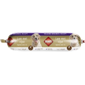 [4597] Rodi Worst Lam en Rijst 400 gr