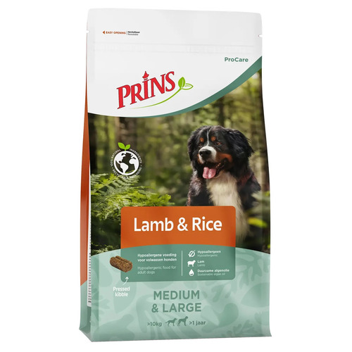 [34410] Prins ProCare Lam/Rijst Hypo-Allerg 12Kg