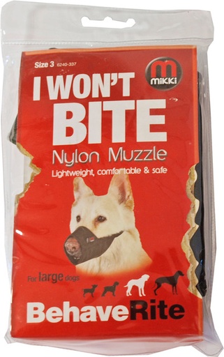 [020 9573] Mikki muzzle Muilband Nr 3