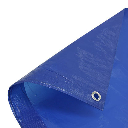[350650] Afdekzeil BLAUW 110gr. 2x3m