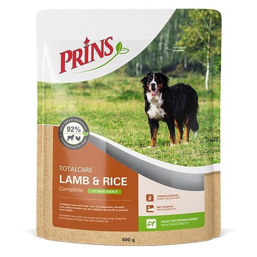 [BR_118533] Prins TotalCare Lamb/Rice Complete 600gr