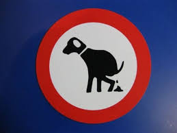 [BR_121290] Verbodsbord honden uitlaten