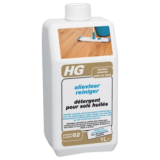 [452100100] HG HOUT OLIEVLOERREINIGER 1L