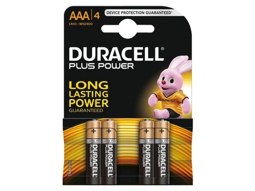 [37500] Duracell AAA Plus MN-2400 (Bls4)