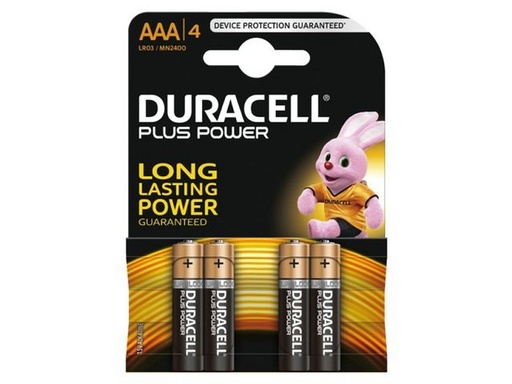 [BR_121771] Duracell AAA Plus MN-2400 (Bls4)