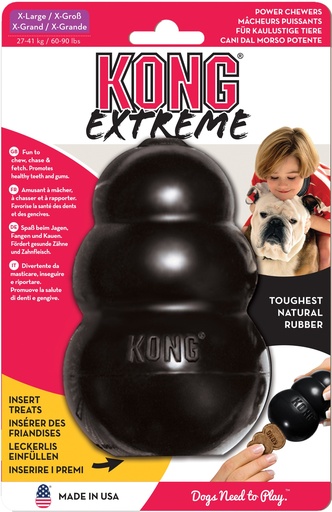 [020 7616] Kong Zwart Extra Large
