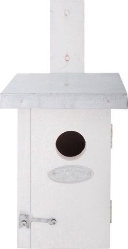 [BR_125504] Nestkast Winterkoninkje Wit