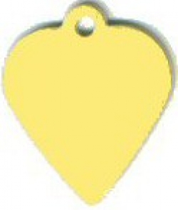 [BR_128322] Hanger huisd.hart goud 25x25mm