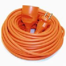 [41095] Tuin verlengsnoer 2 x 1,5 oranje 20mt