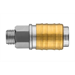 [BR_129628] Universele snelkoppeling 1/4' buitendraad, 0-16 Bar, CE
