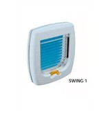 [BR_129985] # Kattendeur Wit Swing 1SB